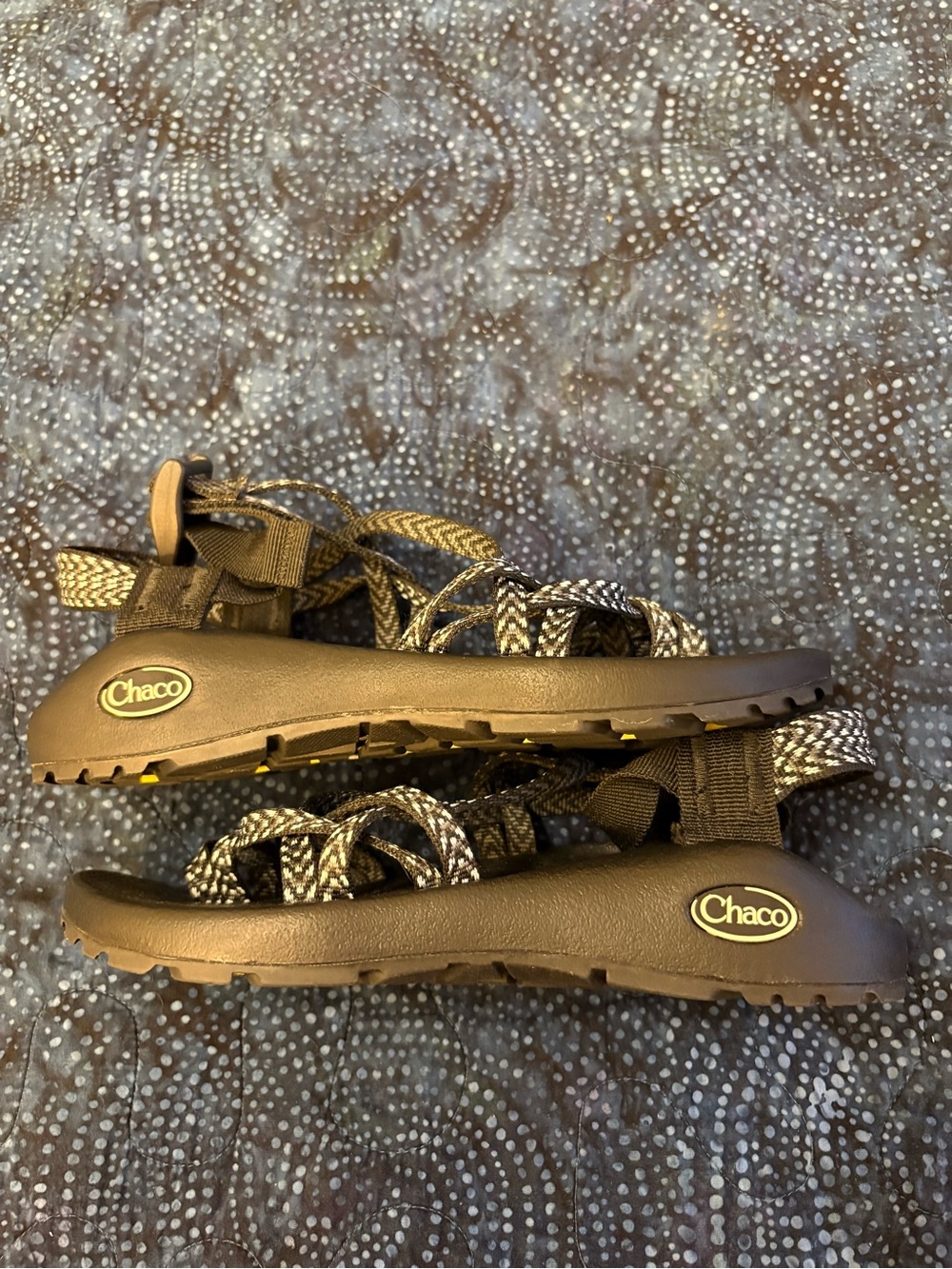 Chaco Brown and Tan Sport Sandals - Picture 2 of 3